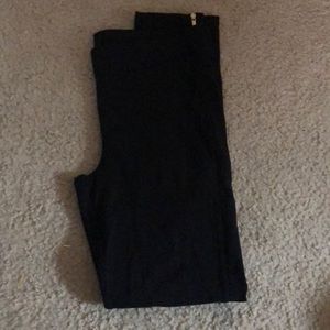 Jcrew ankle zip leggings